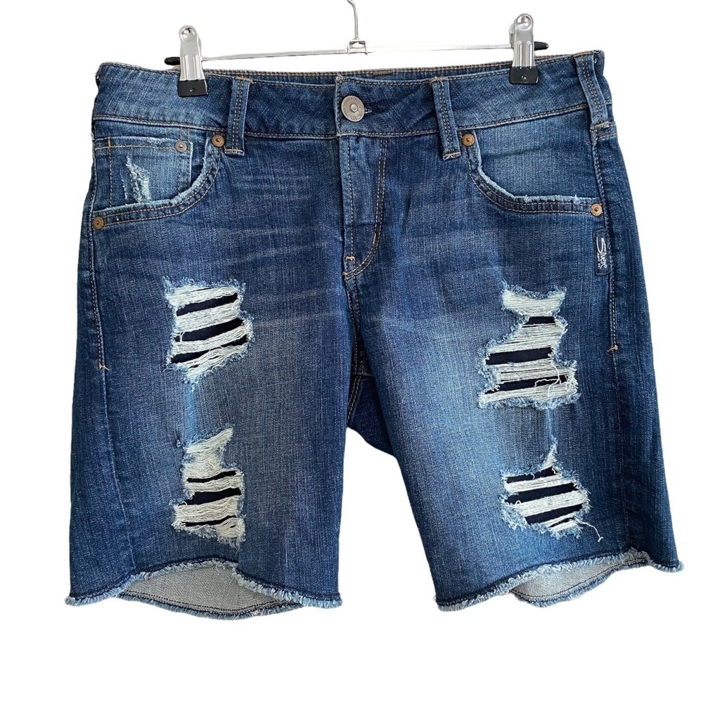 Silver - Sam Bermuda - Jean Short Size 27 (Fits an 8) NWOT